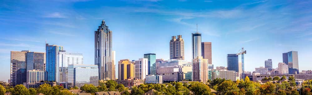 Panorama View of Atlanta
